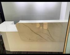 Maoters Small Curved Front Desk For Salon  Review