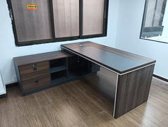 Maoters Desk with LED Strip Lighting for Executives Review