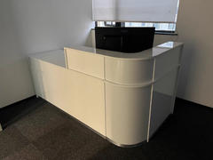 Maoters Laminate Reception Desk with Filing Cabinet Review