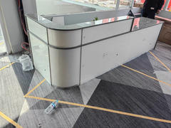 Maoters Laminate Reception Desk with Filing Cabinet Review