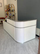 Maoters Laminate Reception Desk with Filing Cabinet Review