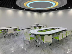 Maoters Modern Circular Conference Table Long Table Folding Table Review