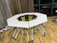Maoters Modern Circular Conference Table Long Table Folding Table Review