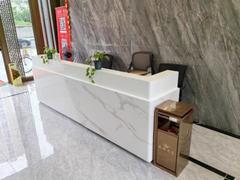Maoters Simple Lacquer Reception Desk - Beauty  Review