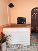 Maoters Small Reception Desk Minimalist Modern Review