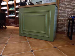 Maoters Small Reception Desk Minimalist Modern Review