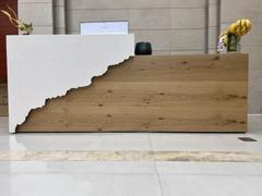 Maoters Solid Wood Corporate Office Reception Desk Review