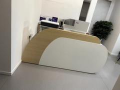 Maoters Stylish Curved Cashier Counter for Beauty Salons Review
