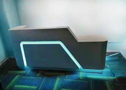 Maoters Lacquered Curved Company Reception Desk Review