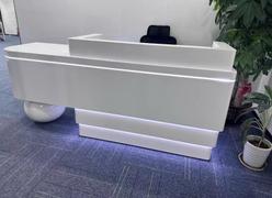 Maoters Modern Lacquer Reception Desk - Hotel  Review
