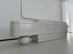Maoters Modern Lacquer Reception Desk - Hotel  Review