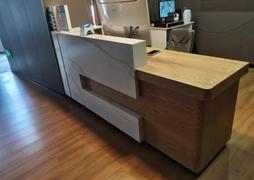 Maoters Lacquer Office Reception Desk - Hotel Review