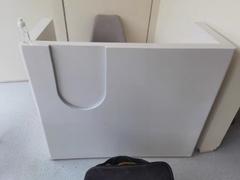 Maoters Front Desk Reception Counter for Cashier, Milk Tea Review