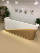 Maoters Curved Lacquer Reception Desk - Boutique Review