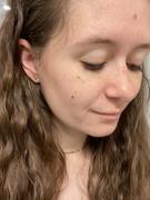 Blomdahl USA Golden Titanium 8mm Plain V Earrings Review