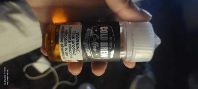 Vape Society Supply Almond Cappuccino NITRO'S COLD BREW COFFEE 100ml Review