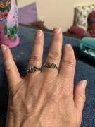 Good Living Essentials Sterling Celtic Moon Ring Review