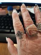 Good Living Essentials Rhodochrosite Square Sterling Ring Review