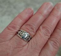 Good Living Essentials Sterling Silver Plumeria Floral Ring Review