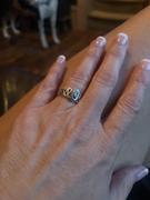 Good Living Essentials Sterling Silver and Oval Black Agate Ring Review