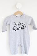 Little Wings Creative Co Salam World Muslim Baby Jumpsuit (Grey) Review