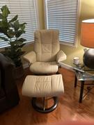 daniafurniture Stressless® Mayfair Recliner & Ottoman with Signature Base Review