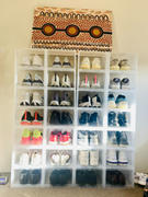 LaceSpace Laces Shoe Storage Boxes (Large, Clear) - Set of 6 Review