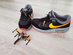LaceSpace Laces Oval -  SHOELACES  inspired by OFF-WHITE x Nike - Black w/ Orange Tip - Air Max Review