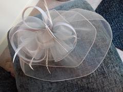 Fascinators Direct Floaty Crinoline Large Silver Fascinator Review