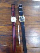 watchstraps.com.au Black & Red watch strap (with black PVD buckles) Review