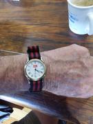 watchstraps.com.au Black & Red watch strap (with black PVD buckles) Review