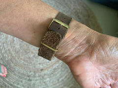 watchstraps.com.au 22mm Matte Brown Leather Watch Strap With Rose Gold Buckles Review