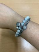 Bangili Pulsera de Howlita con Dije de Corazón y Perla Review