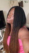 Anne Elise Braids Amaka Closure Microtwists Wig - Single Parting Review