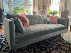 Club Furniture Marjorie 90 Inch Quick Ship Single Bench Seat Sage Green Velvet Sofa Review