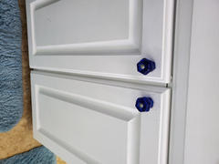 Hardwick's Classic Hexagonal Glass Cabinet Knob ~ Cobalt Blue Review