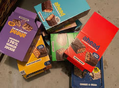 ahead® | Examen du pack d'échantillons de barres de chocolat Better For You Company
