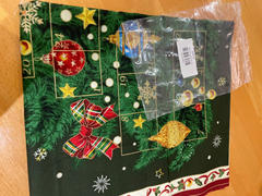 Fabric Mouse XP012 Christmas advent Panel Red green metallic from Fabri-Quilt Review