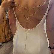 Bridal Back Jewelry Clip onto Dress  Y Lariat Backdrop Necklace – AMYO  Bridal