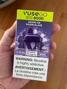 Vape360 Vape jetable Vuse Go 8000 de glace de raisin Review