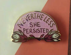 Jubly-Umph Originals Nevertheless She Persisted Lapel Pin Review