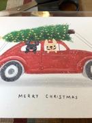 French Bulldog Love Holiday Buggy - French Bulldog Holiday Card Review