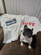 French Bulldog Love I Love Frenchies - 90s T-shirt - Unisex Review