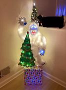 American Sale 32 Lighted Soft Tinsel Bumble And Christmas Tree Sculpture Review