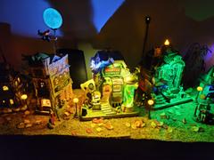 American Sale Lemax Spooky Town Haunted Aquarium #35001 Review