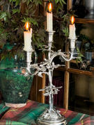 Vagabond House Three Taper Pewter Oak Leaf Candelabrum Review