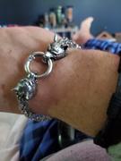 Ancient Treasures Vikings Wolf Head King's Chain Stainless Steel Bracelet Review