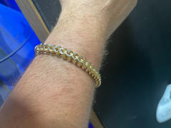 Bijoux Medusa 7mm Bracelet Franco 2 Tons Review