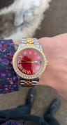 Bijoux Medusa Rolex Datejust 36mm - Red Roman Numeral  Review
