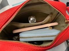 Elie Beaumont London Zipper Purse/Wallet Powder Blue - Berry Review